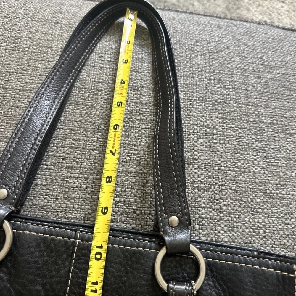 Coach Black Leather Bag
